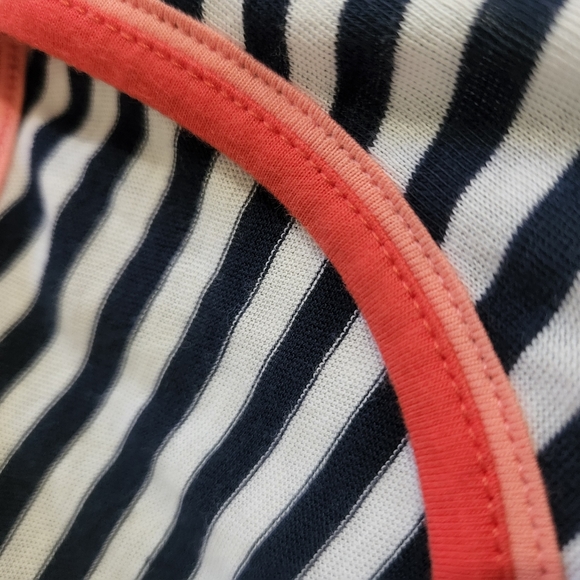 NWT Splendid X Gray Malin Seaside Stripe T Shirt Dress with Pockets 100%… - Picture 14 of 14